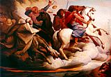 Edward von Steinle Four Horsemen of the Apocalypse painting